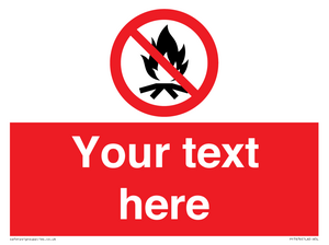 Custom prohibition No campfire